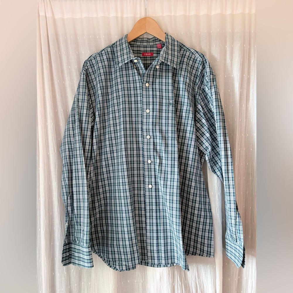 Izod Men's Checkered Shirt